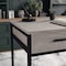 Martha Stewart 19.75 in. D X 47.25 in. W X Engineered Wood, Steel, Gray Top/Oil Rubbed Bronze Frame ZG-ZP-028-GY-BK-MS - alternate 9